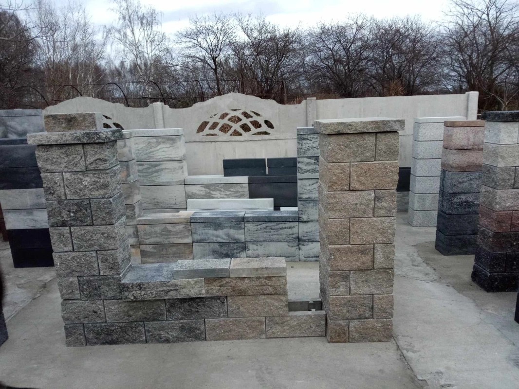 Ogrodzenia z bloczków